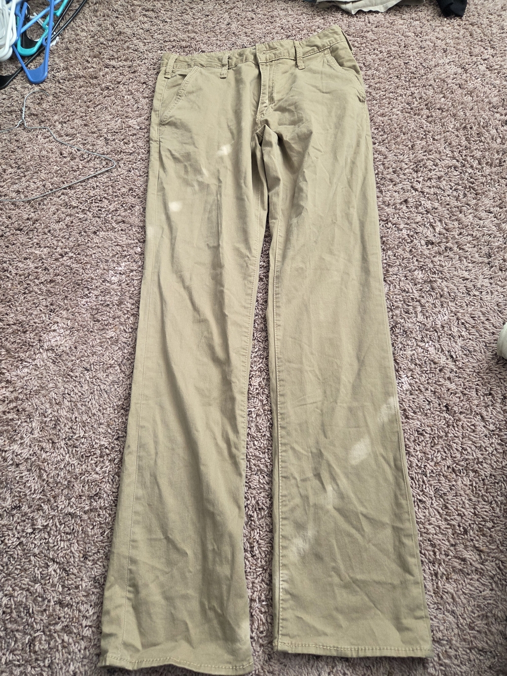 BKE Men's Tan Straight-Leg Chinos